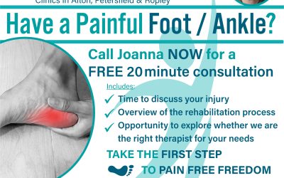Pain in your foot?